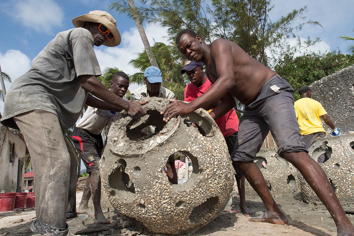 Reef Ball production