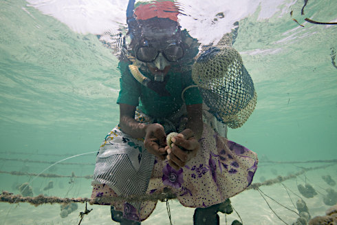 Key working underwater